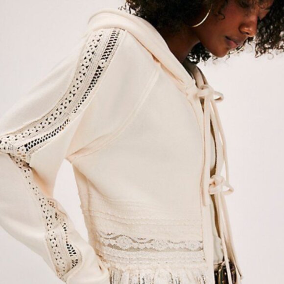 🦭🦭🦭 DATURA Lace-Up Hoodie 🦭🦭🦭 - Picture 15 of 16